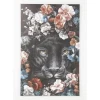 KARE Design Leinwandbild Night Leo In Flower 90X140Cm- Bilder
