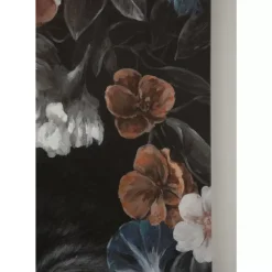 KARE Design Leinwandbild Night Leo In Flower 90X140Cm- Bilder