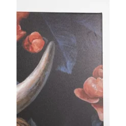 KARE Design Leinwandbild Yak In Flower 140X90Cm- Bilder
