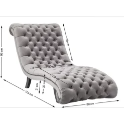 KARE Design Liege Desire Velvet Silbergrau- Sofas & Couches