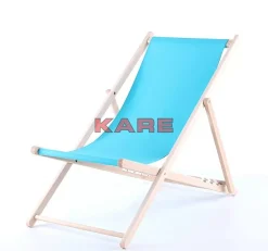 KARE Design Liegestuhl Blue Sky Summer- Outdoormöbel
