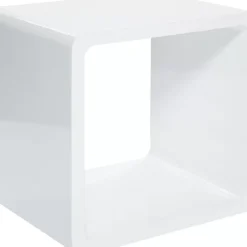 KARE Design Lounge Cube Mdf White- Regale