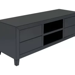 KARE Design Lowboard Luxury Push Grau 140X50Cm- Kommoden & Sideboards