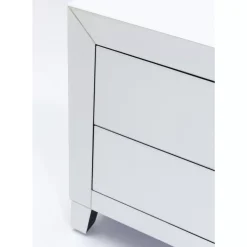 KARE Design Lowboard Luxury Push Weiss 140X50Cm- Kommoden & Sideboards