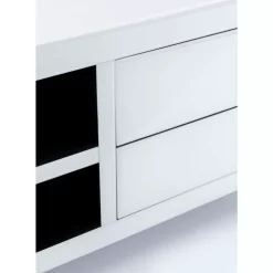KARE Design Lowboard Luxury Push Weiss 140X50Cm- Kommoden & Sideboards