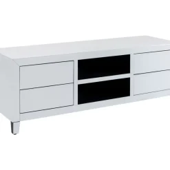 KARE Design Lowboard Luxury Push Weiss 140X50Cm- Kommoden & Sideboards