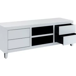 KARE Design Lowboard Luxury Push Weiss 140X50Cm- Kommoden & Sideboards