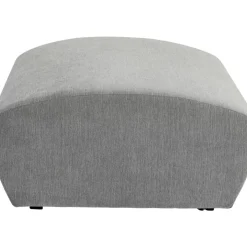 KARE Design Lucca Hocker Grau 76Cm- Sofas & Couches