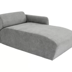 KARE Design Lucca Ottomane Elements Grau Rechts 90Cm- Sofas & Couches