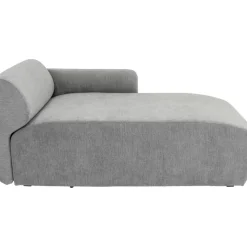 KARE Design Lucca Ottomane Elements Grau Rechts 90Cm- Sofas & Couches