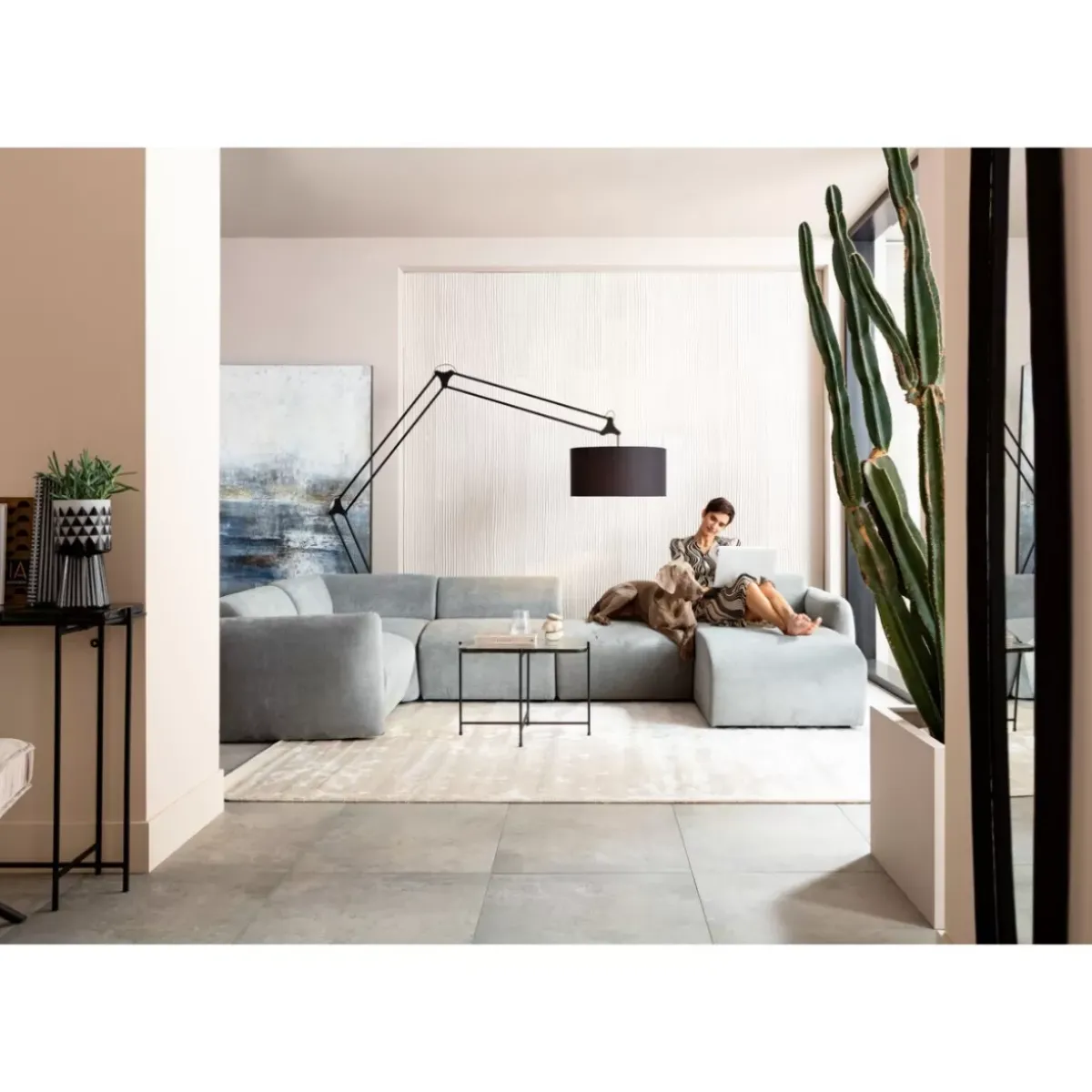 KARE Design Lucca Schlussecke Elements Links Grau 89Cm- Sofas & Couches