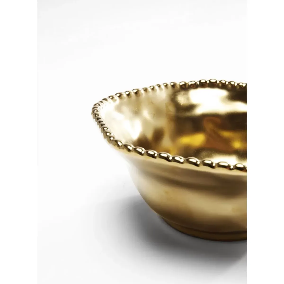 KARE Design Muslischale Bell Gold O16Cm- Geschirr & Tischaccessoires