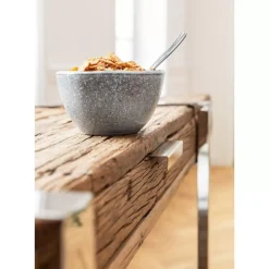 KARE Design Muslischale Granit O14Cm- Geschirr & Tischaccessoires