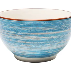 KARE Design Muslischale Swirl Blau O14Cm- Geschirr & Tischaccessoires