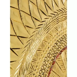 KARE Design Objektbild Art Geometric Circle Gold 120X120Cm- Bilder