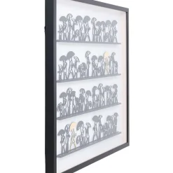 KARE Design Objektbild Singing In The Rain 90X90Cm- Bilder