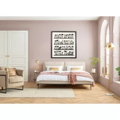 KARE Design Objektbild Singing In The Rain 90X90Cm- Bilder