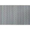 KARE Design Outdoor Teppich Zigzag Blau 160X230Cm- Teppiche