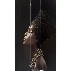 KARE Design Paravent Royal Headdress Vs Snake Girl 120X180Cm- Paravents