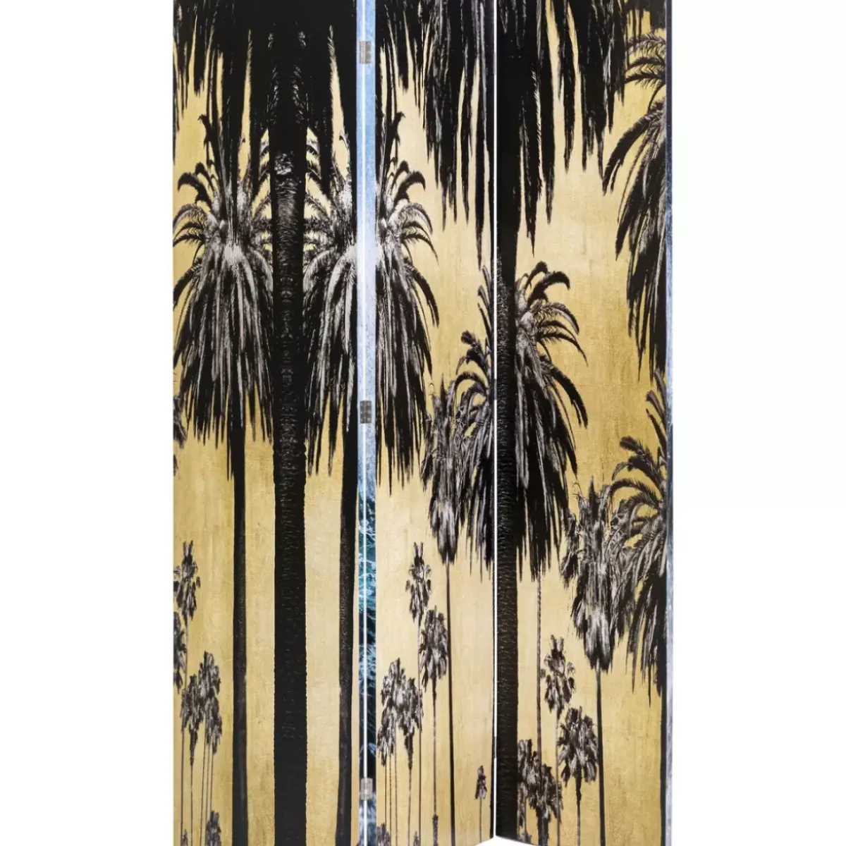 KARE Design Paravent Triptychon Wave Vs Palms 120X180Cm- Paravents