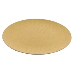 KARE Design Platzteller In Schlangenoptik Gold- Geschirr & Tischaccessoires