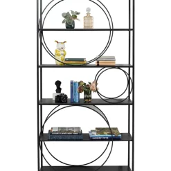 KARE Design Regal Circle Schwarz 100X200Cm- Regale