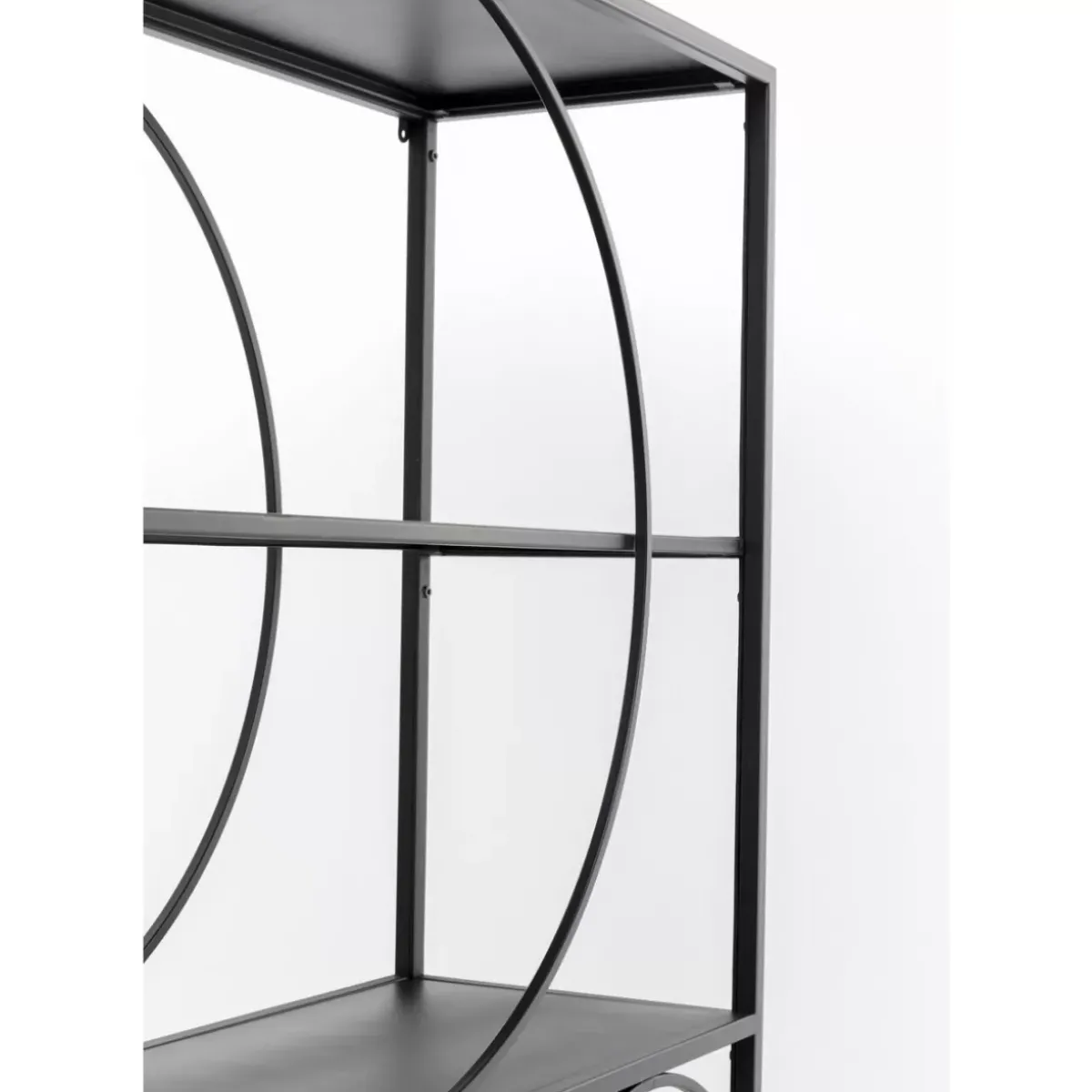KARE Design Regal Circle Schwarz 100X200Cm- Regale