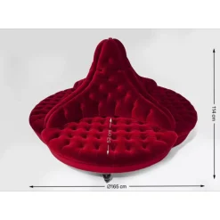 KARE Design Rundsofa Boudoir 4-Sitzer Small- Sofas & Couches