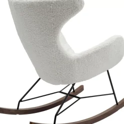 KARE Design Schaukelsessel Balance Weiss- Sessel