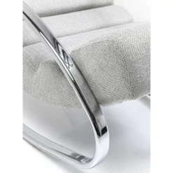 KARE Design Schaukelsessel Manhattan Grau-Beige- Sessel