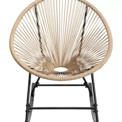 KARE Design Schaukelstuhl Acapulco Natur- Outdoormöbel