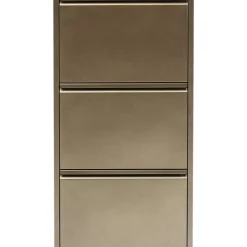 KARE Design Schuhkipper Caruso 3-Er Bronze (Mo)- Kleinmöbel & Sonstiges