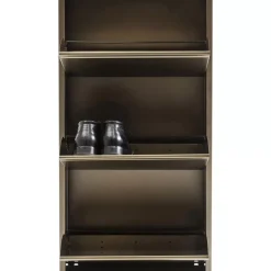 KARE Design Schuhkipper Caruso 3-Er Bronze (Mo)- Kleinmöbel & Sonstiges