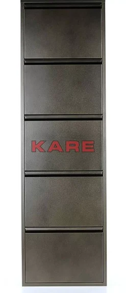 KARE Design Schuhkipper Caruso 5-Er Bronze- Kleinmöbel & Sonstiges