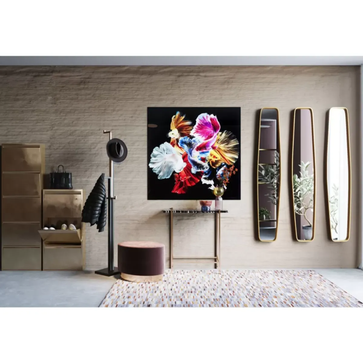 KARE Design Schuhkipper Caruso 3-Er Bronze- Kleinmöbel & Sonstiges