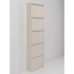 KARE Design Schuhkipper Caruso 5-Er Creme- Kleinmöbel & Sonstiges