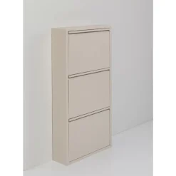 KARE Design Schuhkipper Caruso 3-Er Creme- Kleinmöbel & Sonstiges