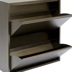 KARE Design Schuhkipper Caruso 2-Er Doppel Bronze- Kleinmöbel & Sonstiges