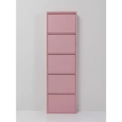 KARE Design Schuhkipper Caruso 5-Er Rosa- Kleinmöbel & Sonstiges