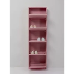 KARE Design Schuhkipper Caruso 5-Er Rosa- Kleinmöbel & Sonstiges