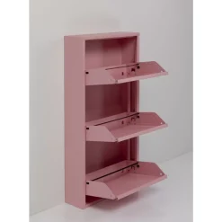 KARE Design Schuhkipper Caruso 3-Er Rosa- Kleinmöbel & Sonstiges