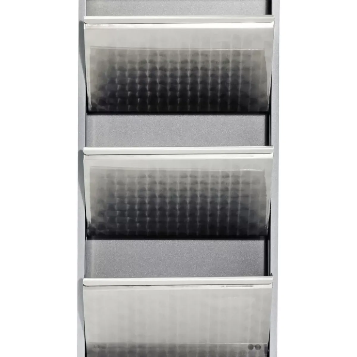 KARE Design Schuhkipper Caruso 3-Er Silber/Geflext- Kleinmöbel & Sonstiges