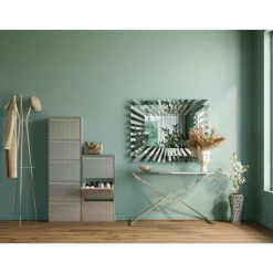 KARE Design Schuhkipper Caruso 5-Er Silber/Geflext (Mo)- Kleinmöbel & Sonstiges