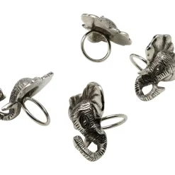 KARE Design Serviettenring Happy Elephants (4/Set)- Geschirr & Tischaccessoires