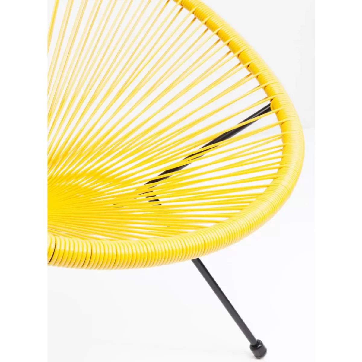 KARE Design Sessel Acapulco Gelb- Outdoormöbel