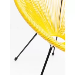 KARE Design Sessel Acapulco Gelb- Outdoormöbel