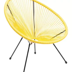 KARE Design Sessel Acapulco Gelb- Outdoormöbel