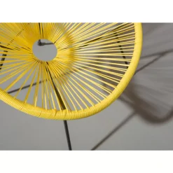 KARE Design Sessel Acapulco Gelb- Outdoormöbel