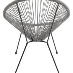KARE Design Sessel Acapulco Grau- Outdoormöbel