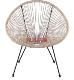 KARE Design Sessel Acapulco Natur- Outdoormöbel